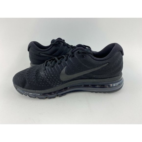 Nike Air Max 2017 Triple Black Men's Size 11-13 Sneakers Shoes - Picture 12 of 12